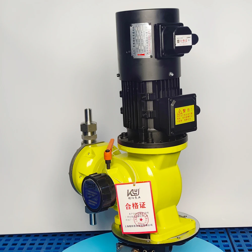 GM Metering Dosing Pump for Water Treatment Made in China Precise Liquid Delivery Movement Is Driven by the Mechanical Structure