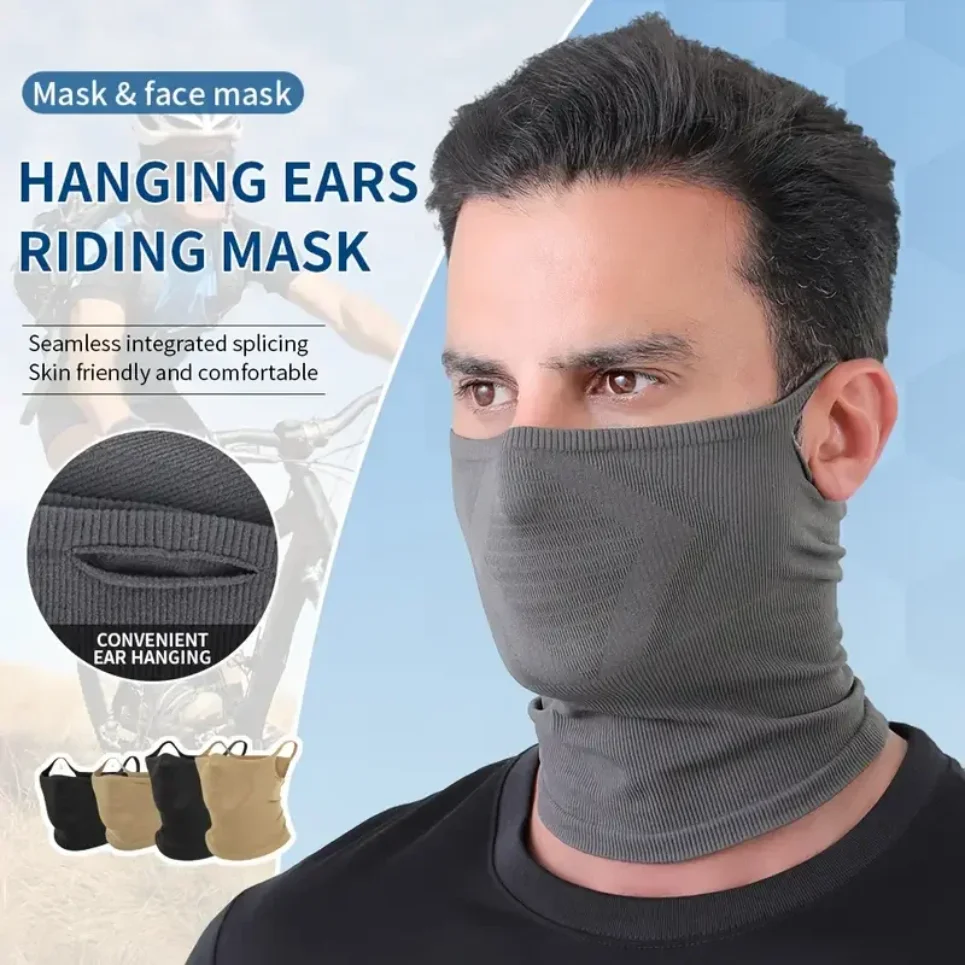 Sport Bandana Breathable Sun Protection Cycling Bike Face Cover Reusable Masks Hiking Camping Neck Gaiter Soft Scarf