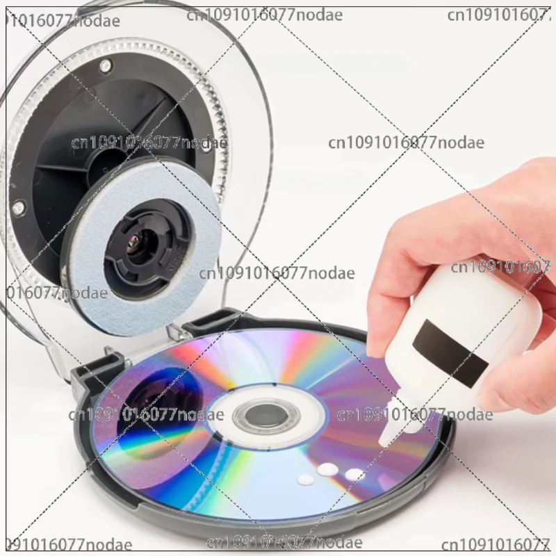 CD Repair Machine CD Disc Scratch Repair Device DVD Data Recovery Set Cleaning Fluid Paste Tool Cleaner