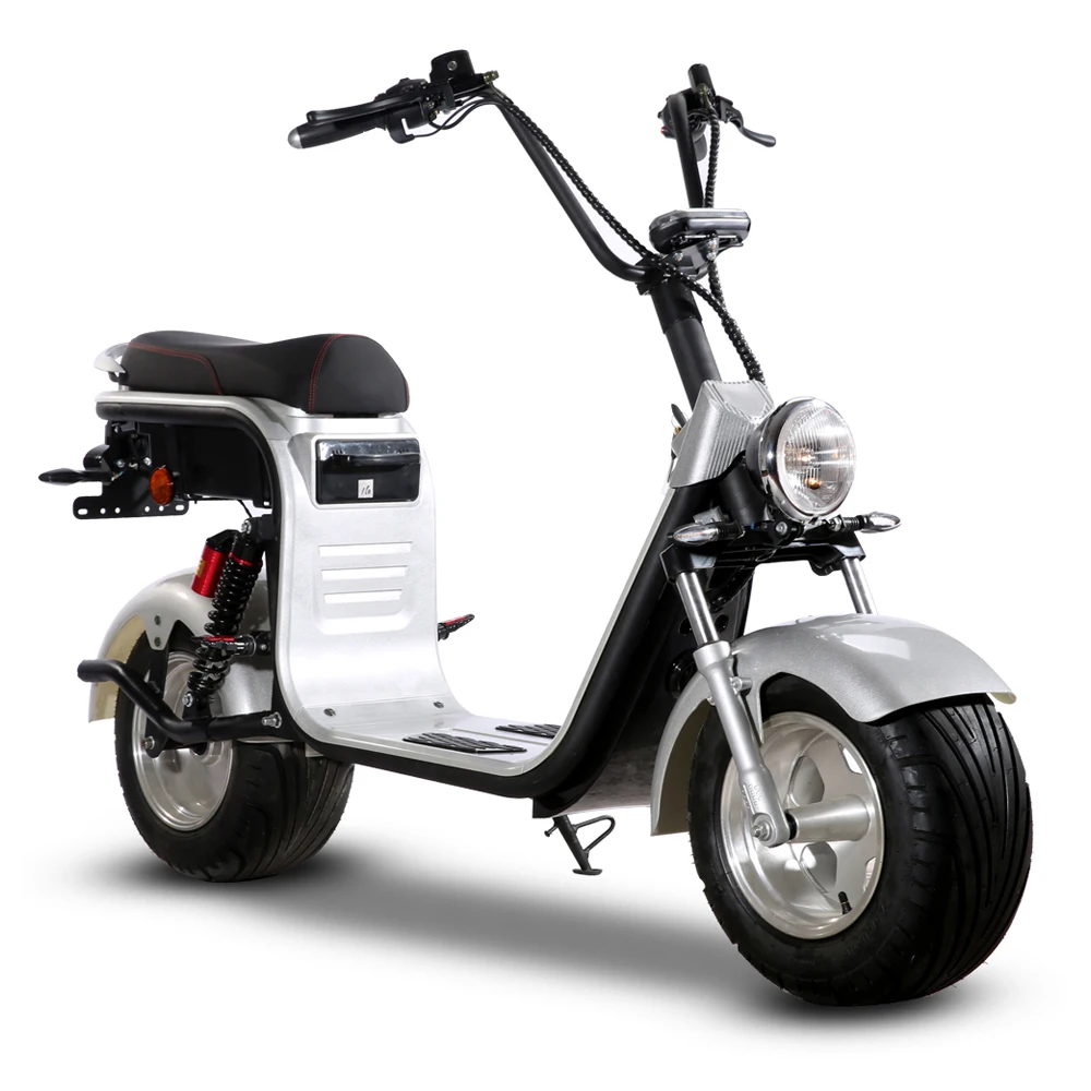 

New Electric Scooters Citycoco CP-2.0 60V20AH Lithium Battery With EEC/COC Big Seat Easy Design for Adult