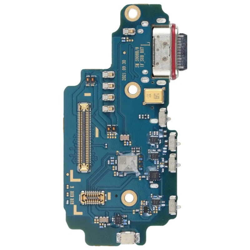 Плата зарядного порта для Samsung Galaxy SS22 Ultra 5G USB-порт док-станции для быстрой зарядки Основная сигнальная плата (европейская версия)
