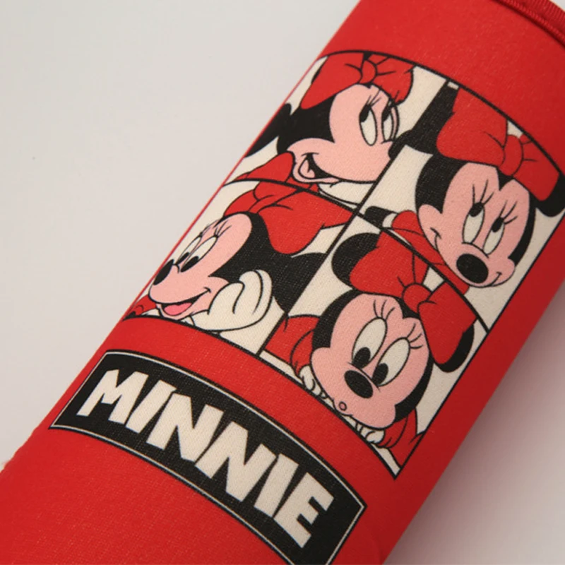 Disney Mickey Sport Water Bottle Cover Case borsa isolata Thermos Cup Pouch portabicchieri in vetro portatile accessori da campeggio