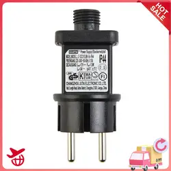 DC 31V 6W sterownik lampki dekoracyjne LED EU przełącznik wtykowy Adapter 2-pin IP44 wodoodporne oświetlenie sterownik transformatora Europe zasilacze