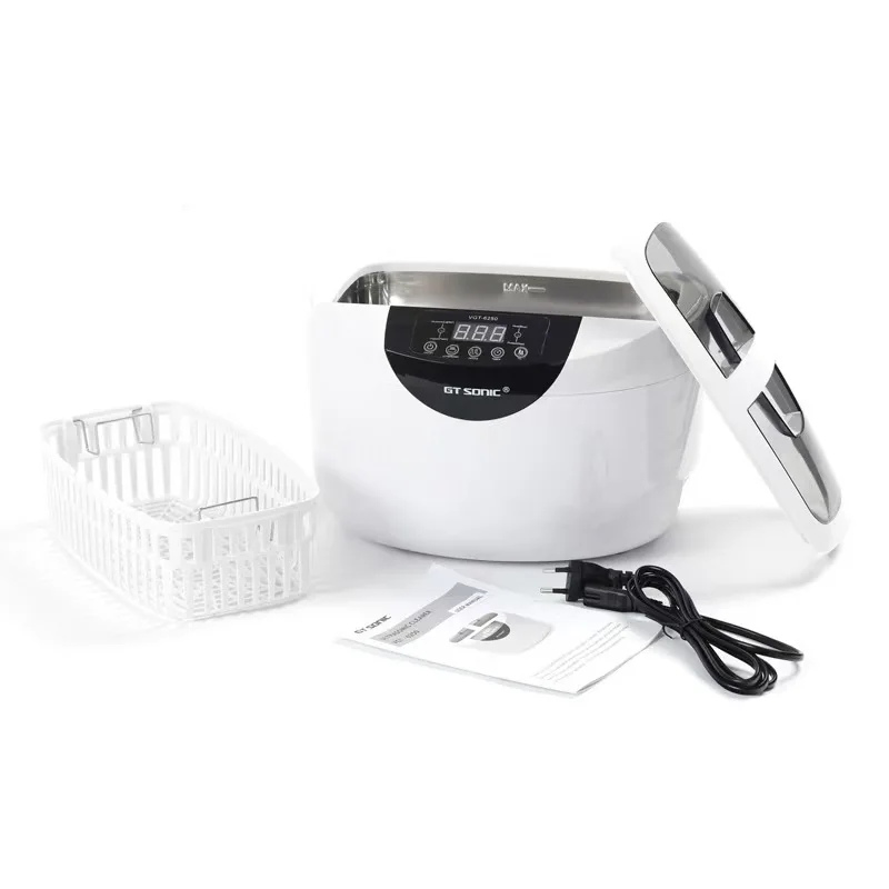 Hot Sales 2.5L Portable Dental Lab Digital Ultrasonic Nozzle Cleaner
