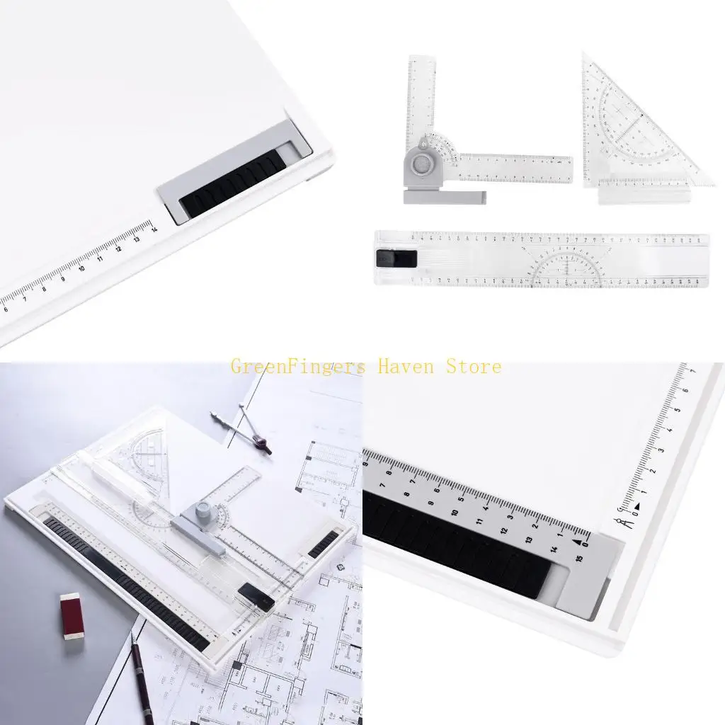 F68D Drawing Board Adjustable System Art Craft Table with Parallel Motion Accessories for Students Engineer Artists