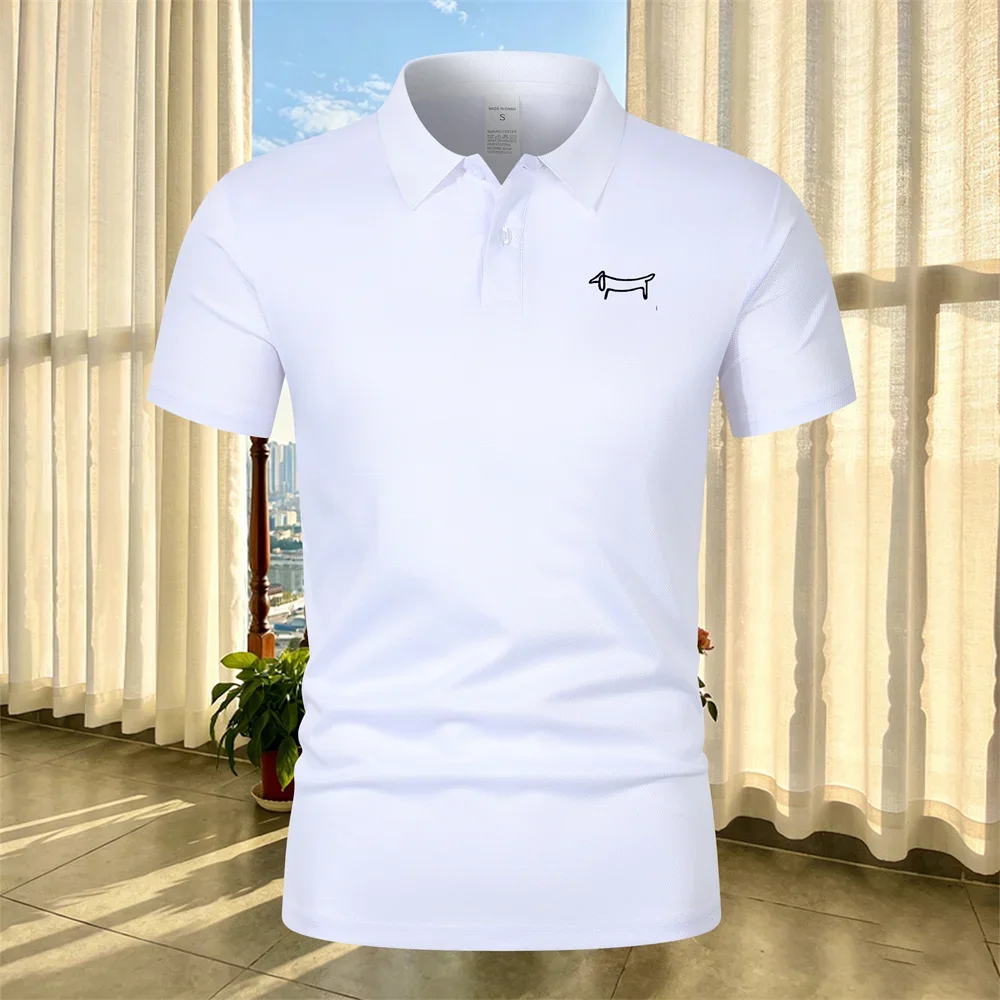 High Quality Breathable Men Polo Shirts Casual Solid Color Short Sleeve Polo Shirt For Men/Women Summer Desiger Gift Clothing