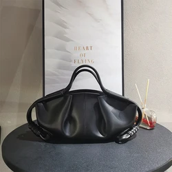 Brand Luxury Cloud Dumpling Bag Drawstring Design Women's Bag Adjustable Shoulder Strap Crossbody Handbag Textured Underarm Bag