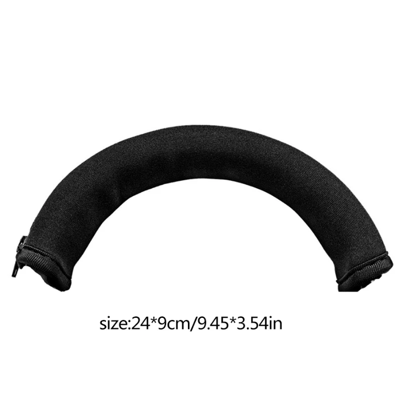 Headphones Headband Cushion Bumper Zipper Cover  for Corsair Virtuoso RGB Wireless SE Gaming Headphones Drop Shipping