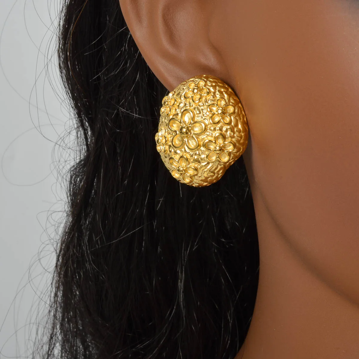 ZEADear Flower Earrings Irregular Ornaments Gold Color Jewelry Sets Bridal Accessories Wedding Engagement Anniversary