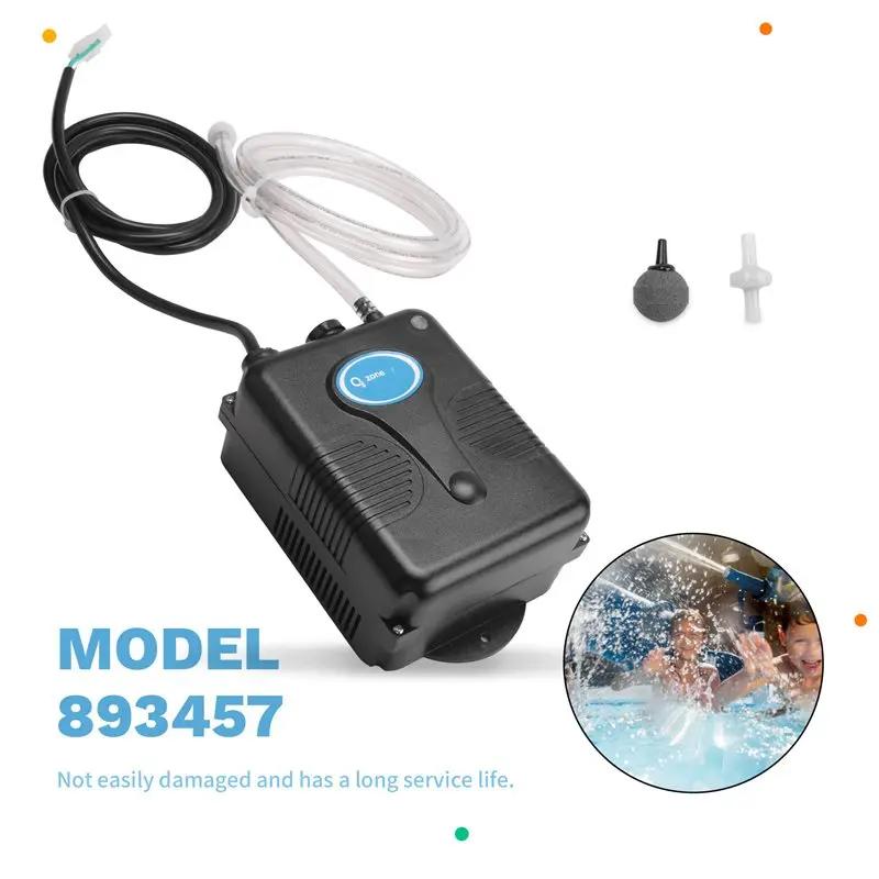 [B25B!】 Ozone Generator 220V 300Mg/H Plastic Bathtub Shower SPA Swimming Pool Ozonizer As Shown