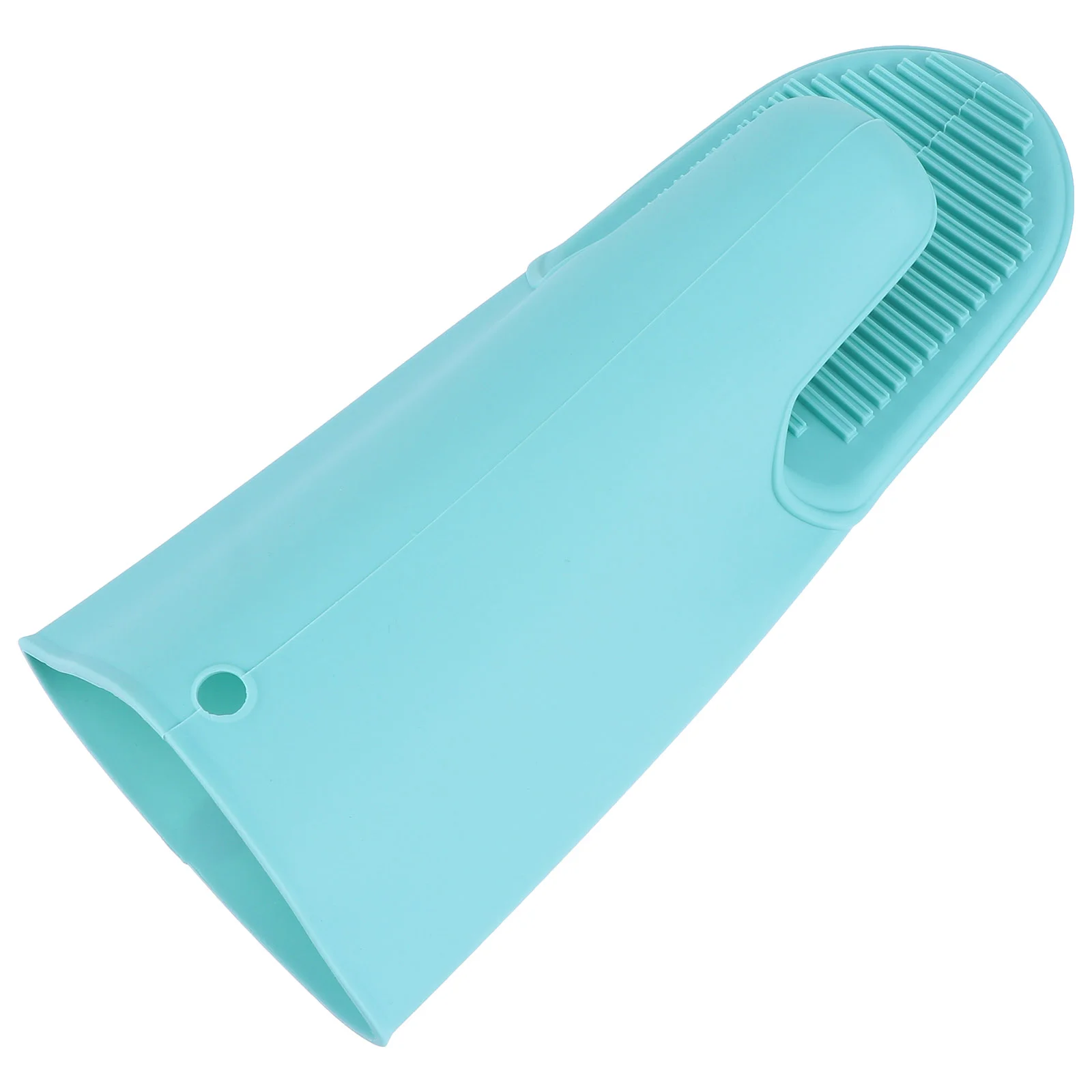 Silicone Oven Mitts Heat Resistant Anti Scalding Full Wrist Coverage Baking Mitten Microwave Glove BBQ Mitt Kitchen Barware