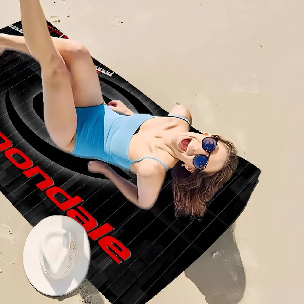 C-Cannondales Microfiber Blanket Quick Drying Beach Towels Oversized Printing Super Absorbent Pool Towel Blanket