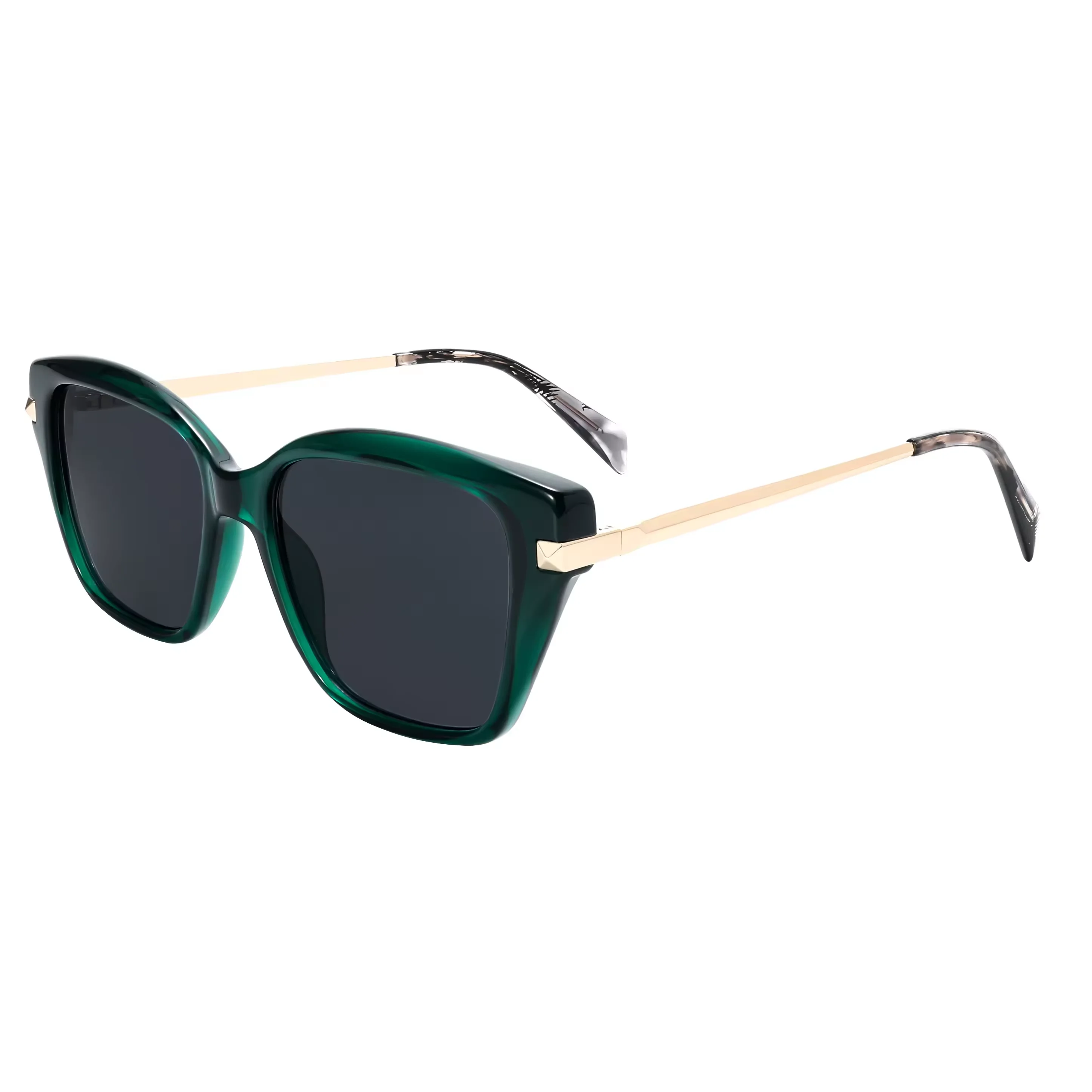 

VZONE UV400 Oversized Cat Eye Sunglasses Women Acetate Metal High Quality Fashion Shades Luxury Female Sun Glasses