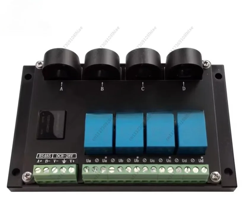 Multi-channel 8-channel AC Current Frequency Measurement Acquisition Detection Module RS485 Sensor Transmitter MODBUS-RTU