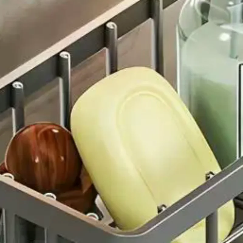 Sponge Drainer Rack With Towel Holder Kitchen Bathroom Sink Organizer Rack Soap Holder Organizer Countertop And Store Items