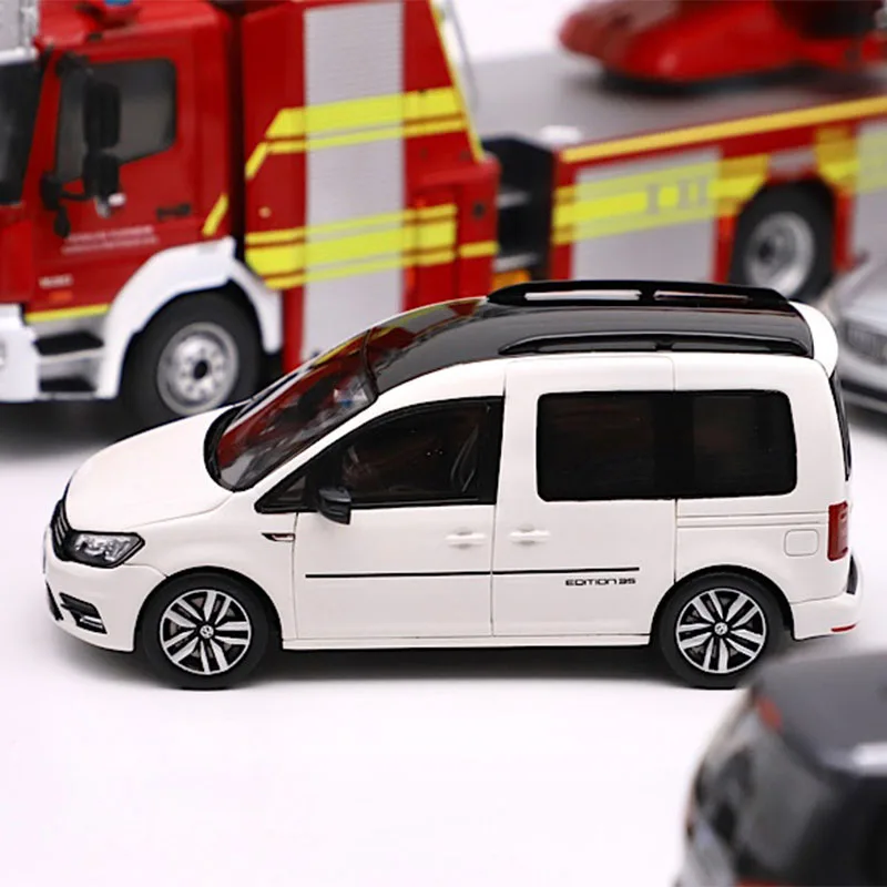 Original 1/43 Scale Spark VW Caddy Edition 35 2017 2.0TDI Simulation Car Model Classics Adult Souvenir Gift Static Display