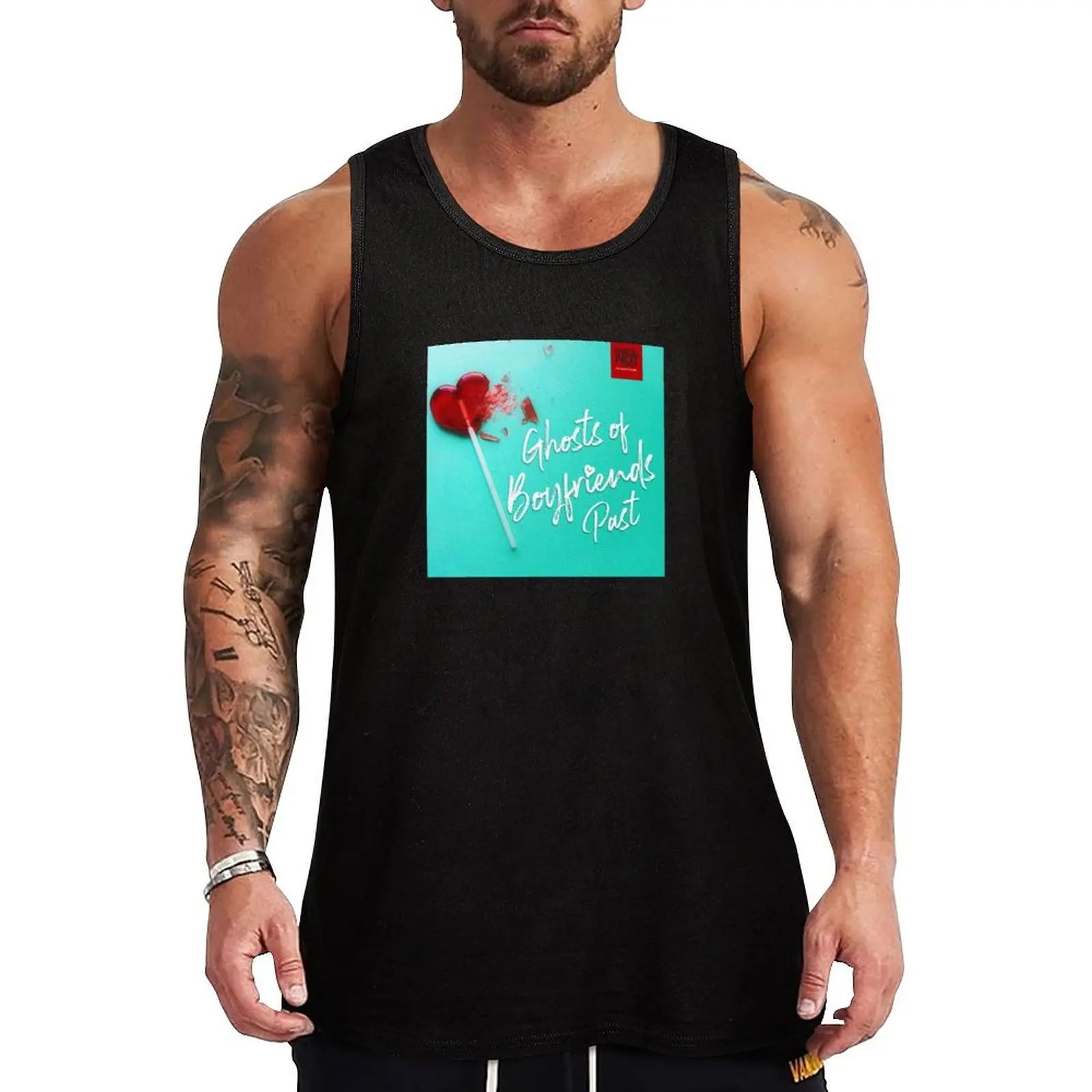 

Ghosts of Boyfriends Past Cover Season 2 Tank Top Men's clothing brands Men gym sportswear
