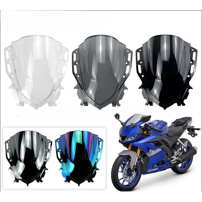 

Suitable for Yamaha R15 V4 2021-2025 Front Windshield Deflector Windscreen Windshield