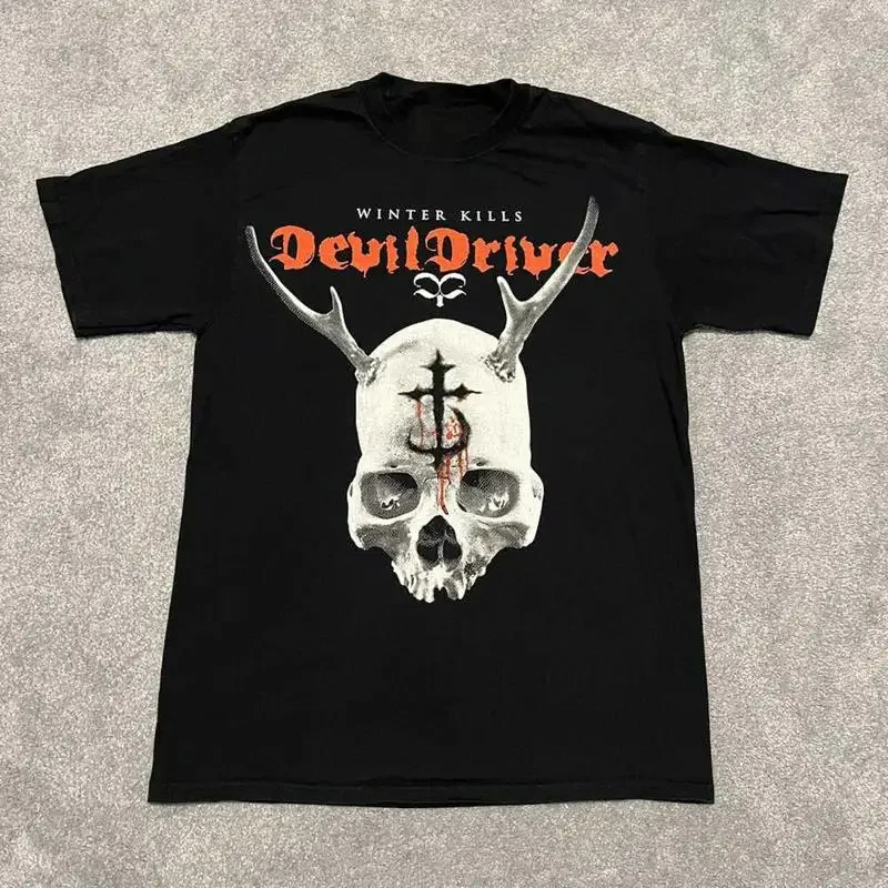 Winter Rock DevilDriver Kills Album Band T Shirt All Size SB300