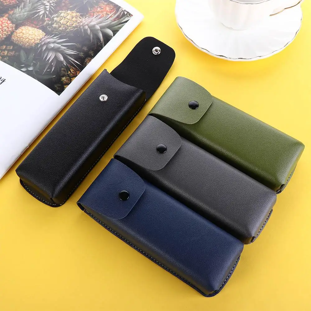 

Containers Glasses Case Glasses Storage Box PU Leather Spectacle Case Waistpack Glasses Box Eyeglass Box Sunglasses Case