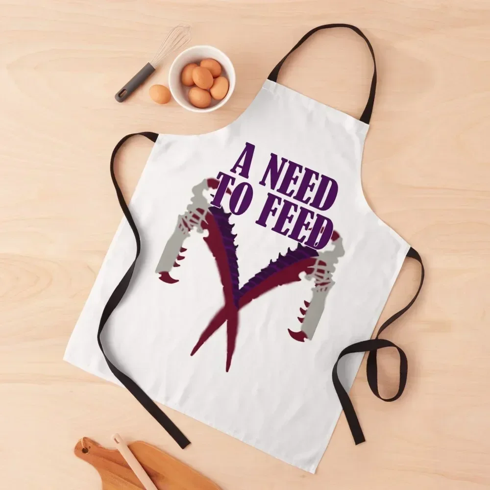 

A Need To Feed Apron japanese woman painting Women's Men kitchen Apron