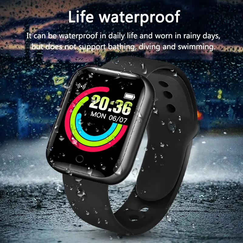 Silicone Children Smart Watch Kids Smartwatch For Girls Boys Fitness Tracker Digital Clock Waterproof Sport Child Watches reloj