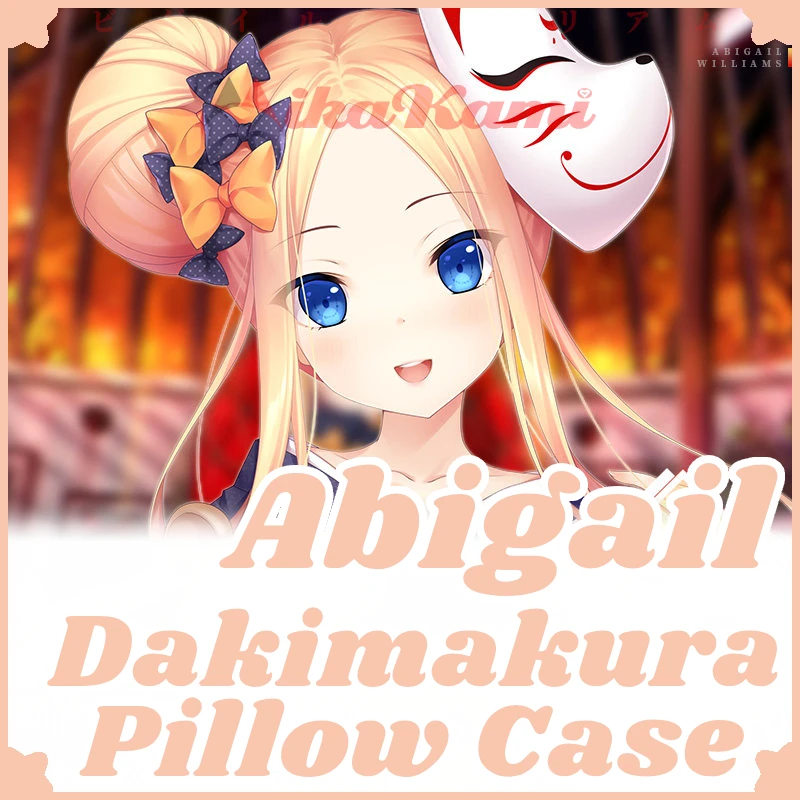Abigail Dakimakura Fate Grand Order FGO Pillowcase Full Body Hugging Pillow Case Cushion Cover Home Bedding Decor Otaku Gift HMA