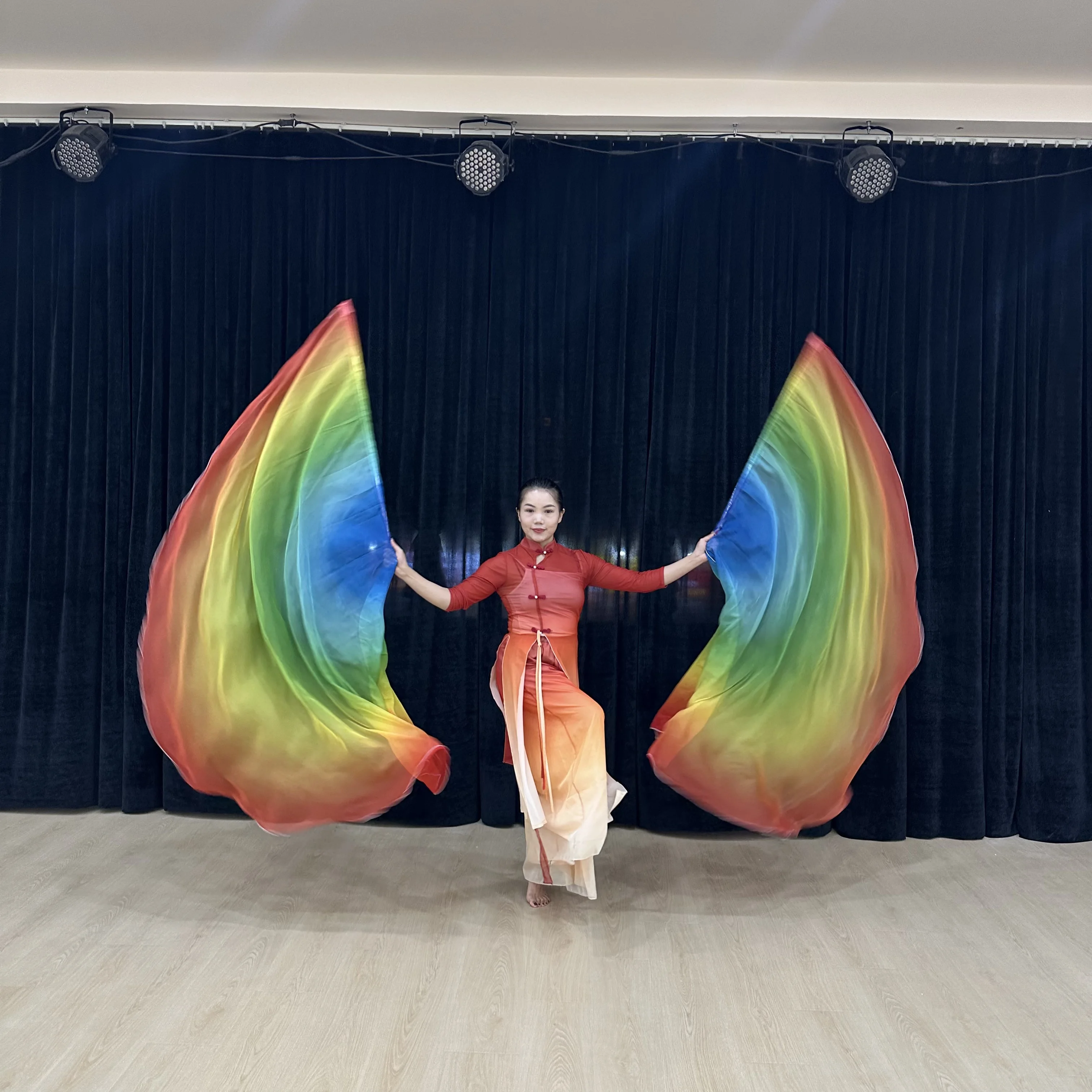 Flaga do tańca brzucha, flaga chwalnicza 140*190, kostium sceniczny, rekwizyty do występów, flaga do kultu, flaga do tańca orientalnego, flaga do kultu, występ