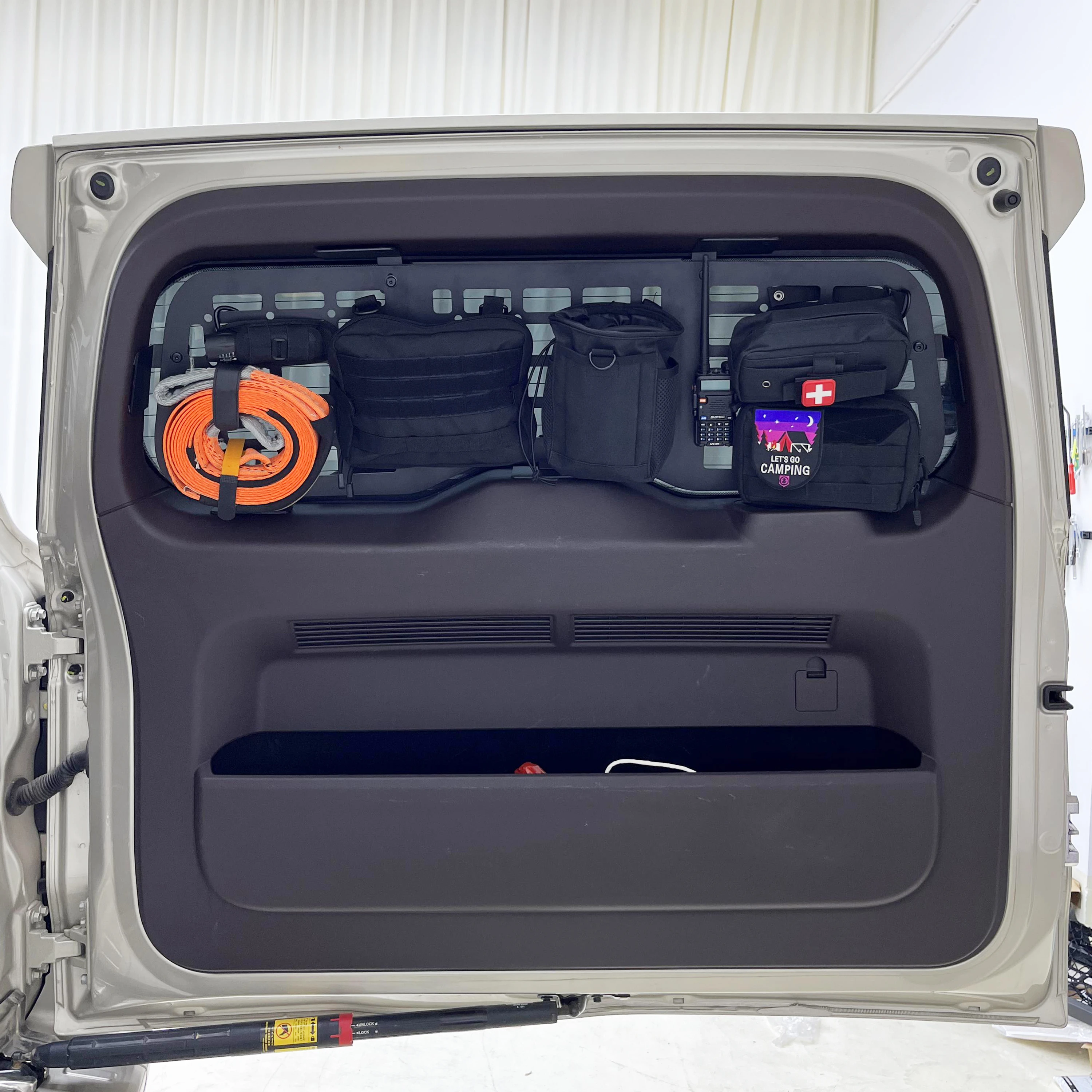 

For GWM Great Wall Tank 500 2022 2023 2024 Tailgate Storage Rack Foldable Interior Trim Trunk Storage Rack Table Board Extension