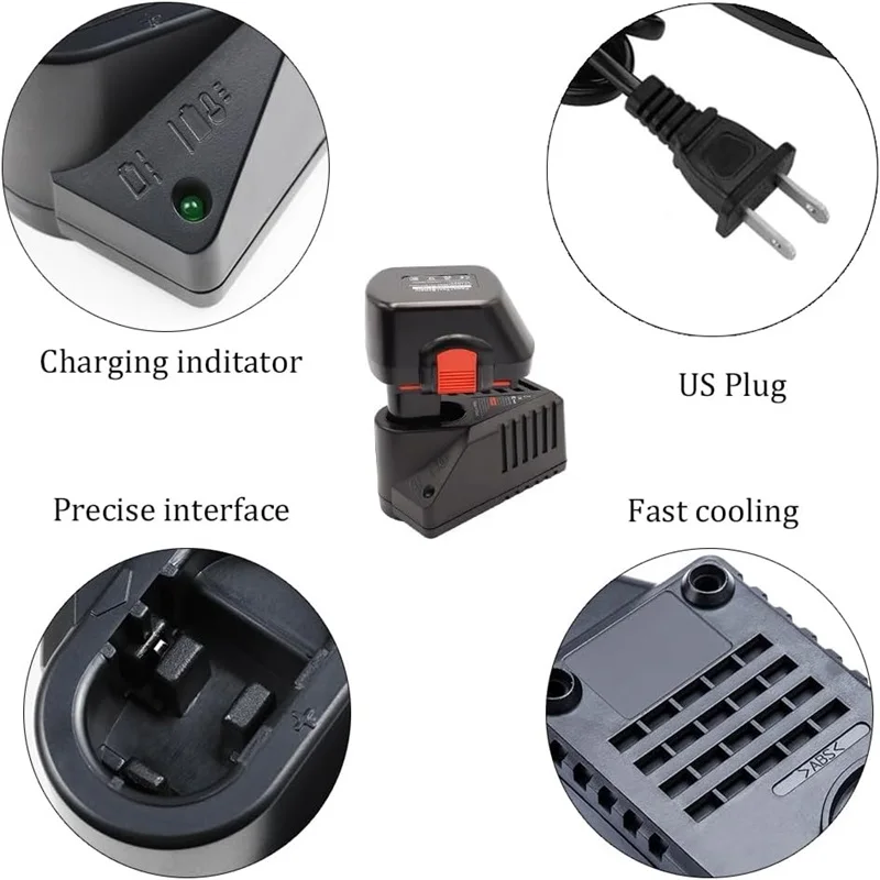 Зарядное устройство для электроинструментов Bosch GDR12V GSR 7,2 V GSR9.6V GSR12V GSR14.4V