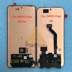 Pantalla Amoled Original de 6,78 pulgadas para OPPO Find X8 Pro CPH2659/X8 Ultra LCD, digitalizador táctil de 6,59 pulgadas para Oppo Find X8 CPH2651/Find X8S +