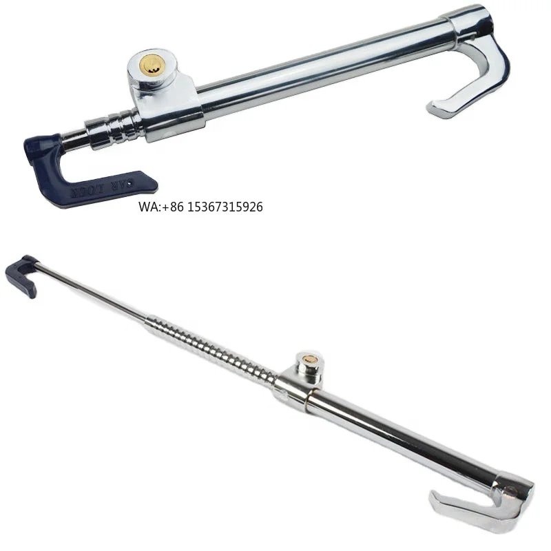 

Длинный замок рулевого колеса с двумя крючками