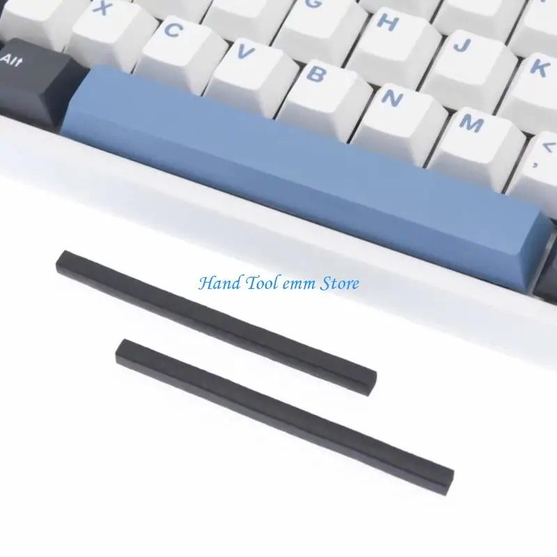 H37F Easy Installs Dust Proof Rubber Strips for Keyboards Space Bar Rubber Seals 2PCS