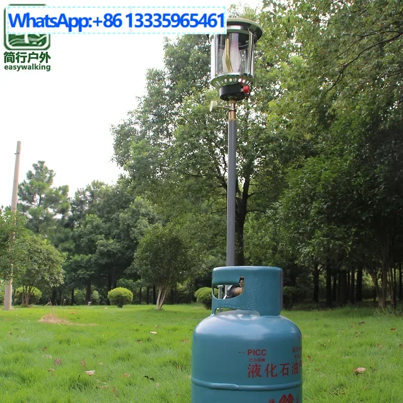 

Jianxing outdoor liquefied gas special large steam lamp, camping gas lamp, camping barbecue lighting camp light