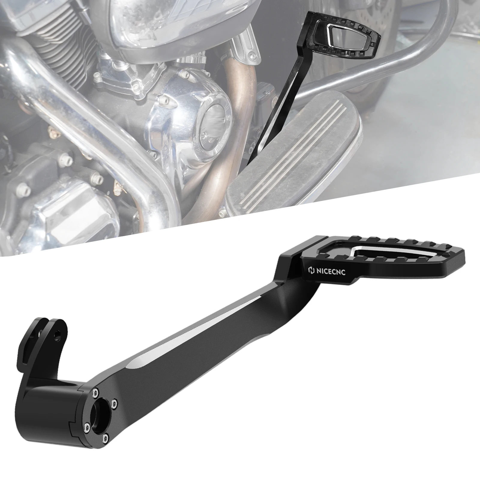 

Motorcycle Foot Brake Pedal Lever for Harley Road King FLHR 14-22 Road King Special FLHRXS 2017-2023 Street Glide FLHX/S 2014-23