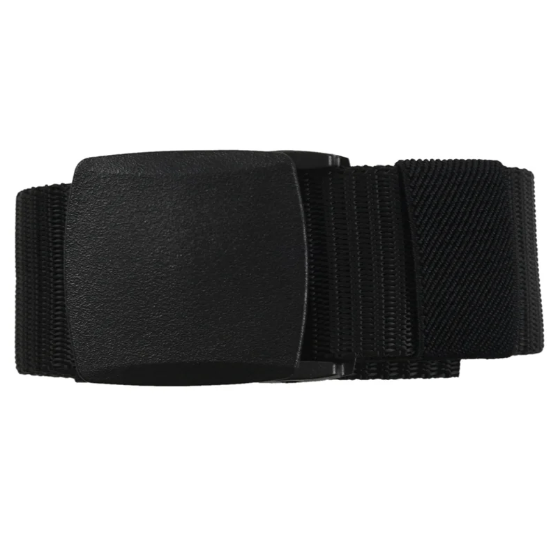 FX-10X Cinto de lona masculino selvagem com fivela automática de plástico sem metal