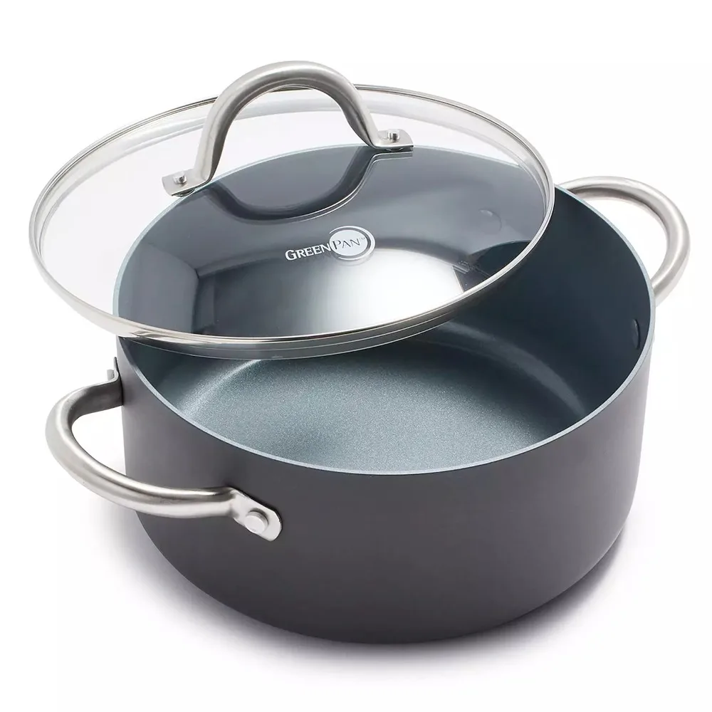 

Lima 5-qt. Ceramic Nonstick Casserole Pan Milkpot