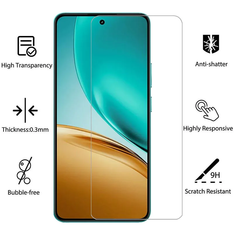 واقي شاشة من الزجاج المقسى لهاتف Realme 14t على Realme14t 14 t t14 5g فيلم جلاس Realmi Reali reame relme Real me mi