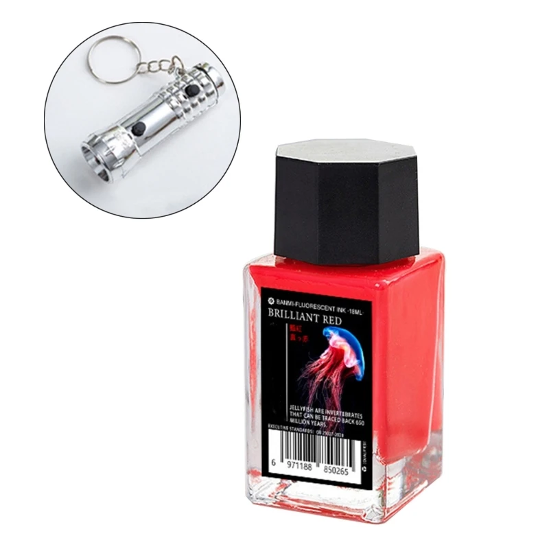 Colored Invisible for Secret Writing, Art Illustrations Drawing, 18ml 24BB