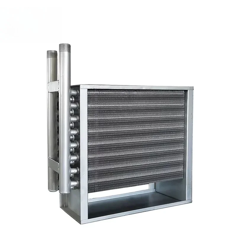 

Stainless Steel Tube Fin Heat Exchanger with Bearing and Fan Electric Air Duct Heater for Greenhouse