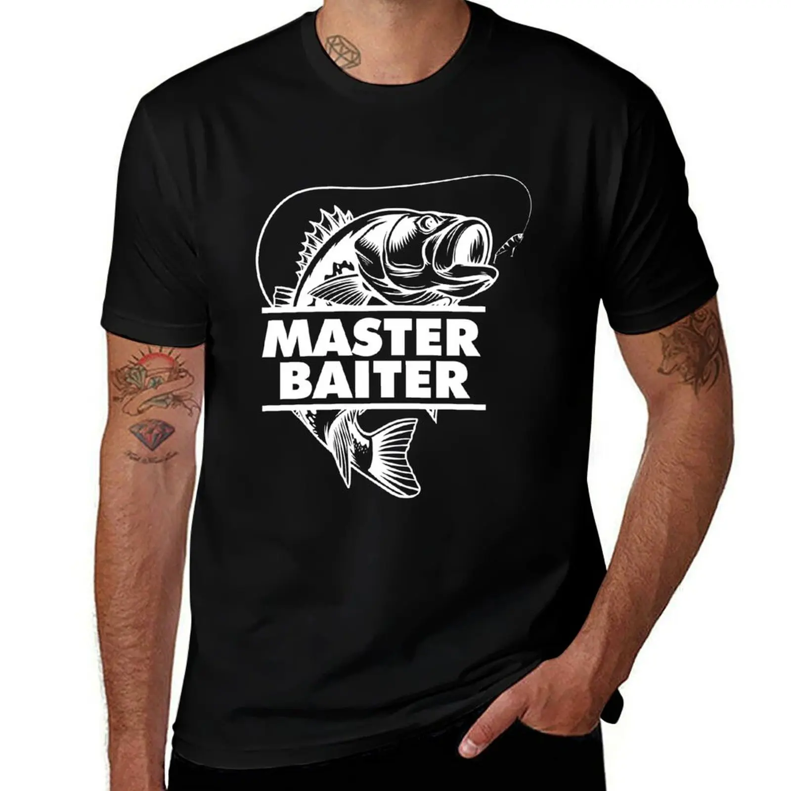 Master Baiter T-Shirt Summer Sports Quick Dry T-Shirt