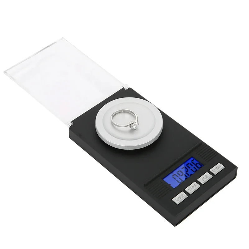 Milligram Scale USB Powered - Mg/ Gram Scale Precision Digital Pocket Carat Scale Electronic Jewelry Scales For Powder Medicine