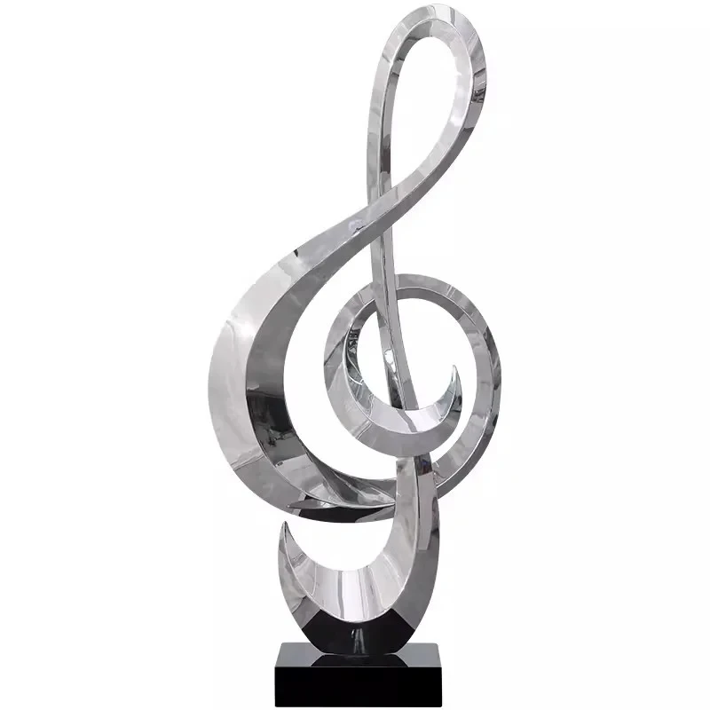 *& Treble Symbol Hotel Model Room Living Room Art Sculpture Floor Corridor Porch Modern Simple Decoration