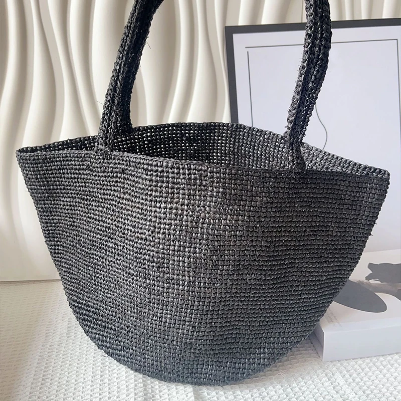 Vintage Rafya Hasır Örgülü Çan - Luxury Beach Bags Ysl incelemesi ve fiyatı