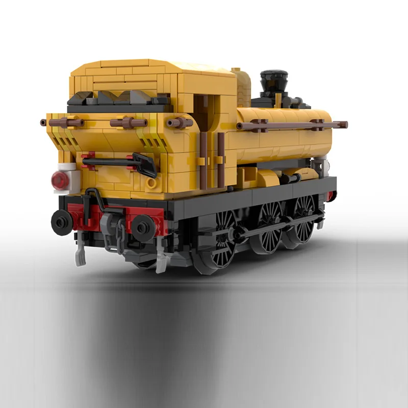 시티카 모델 MOC 빌딩 블록 철도 5700 증기 기관차 모듈형 기술 선물 휴일 조립 어린이 장난감 세트