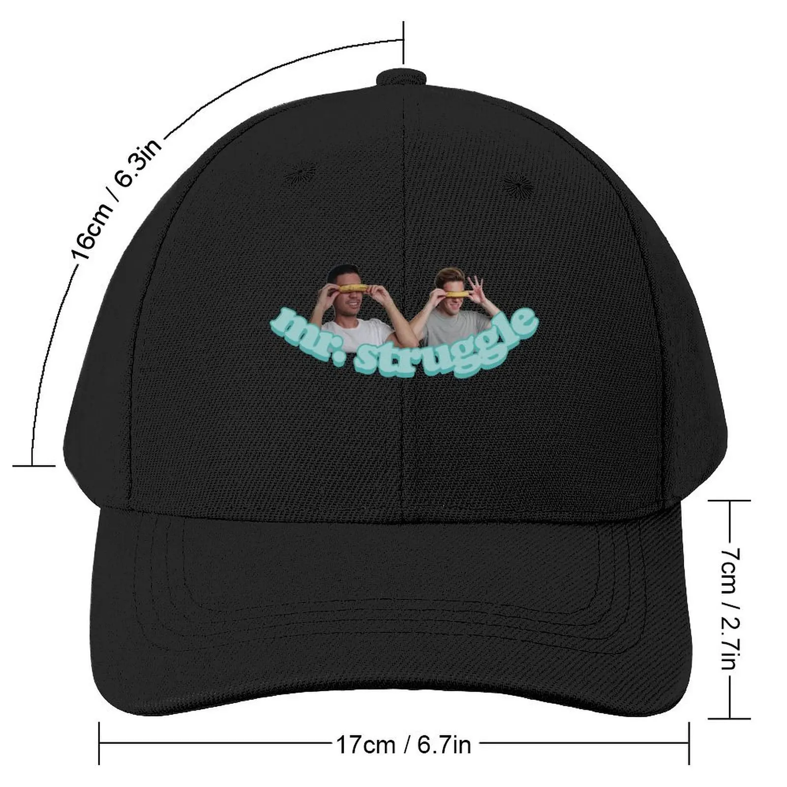 Cody Ko Posters – Mr. struggle (Cody & Noel) Baseball Cap Sports Cap New Hat Trucker Cap Women's Beach Outlet 2024 Men's