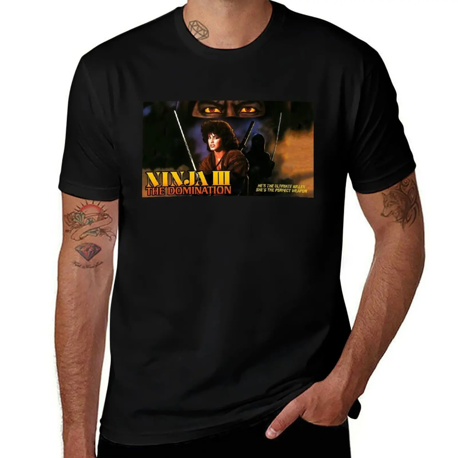 Ninja 3: The Domination T-Shirt Casual Streetwear Short Sleeve Tee T-Shirt