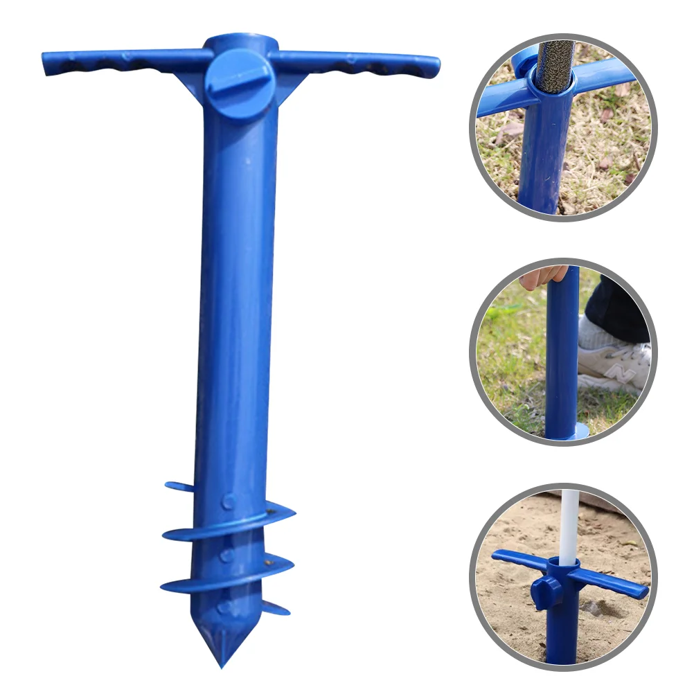 

Parasol Support Stand Umbrella Holder Portable Beach Outdoor Base for Sand Rack