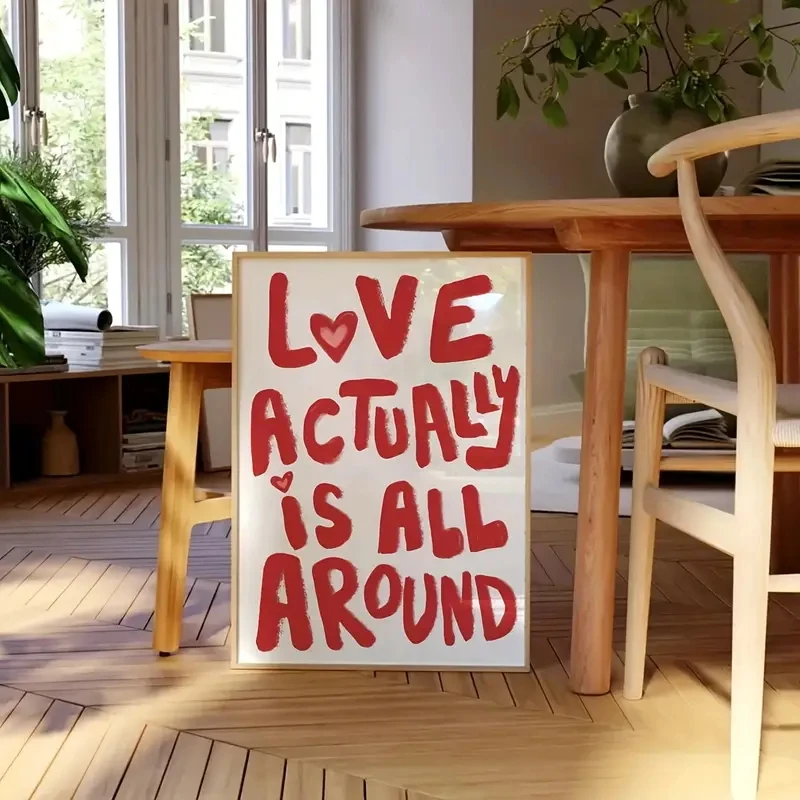 لوحة فنية جدارية حديثة وبسيطة، ملصق داخلي للمكتب المنزلي وغرفة النوم وموسم الربيع والصيف