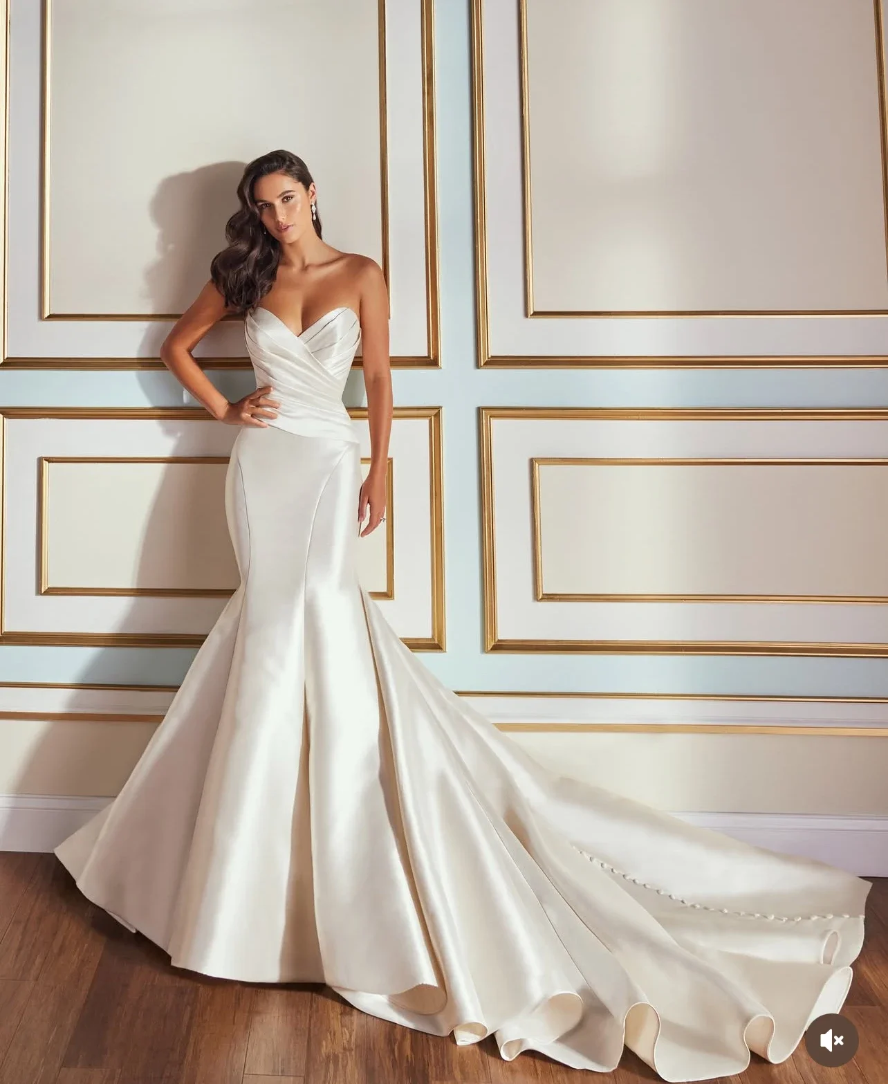 Customized Elegant Satin Wedding Dresses Sweetheart Neck Bridal Gowns Mermaid Backless Bride Dress Vestido De Novia